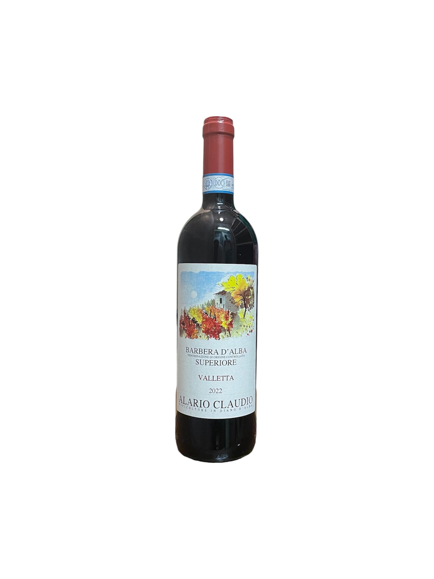 "Valletta" Barbera d'Alba Superiore DOC 2022 - ALARIO CLAUDIO